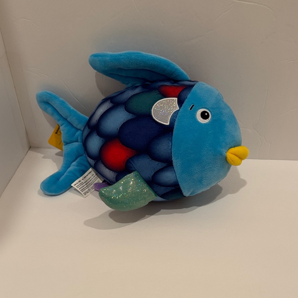 Colorful Plush Fish Toy